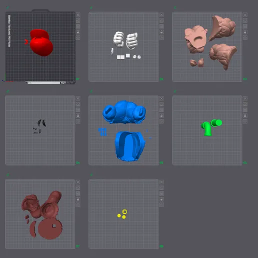 Mario Musculoso (Sem Ams-Multiparts/3Mf)