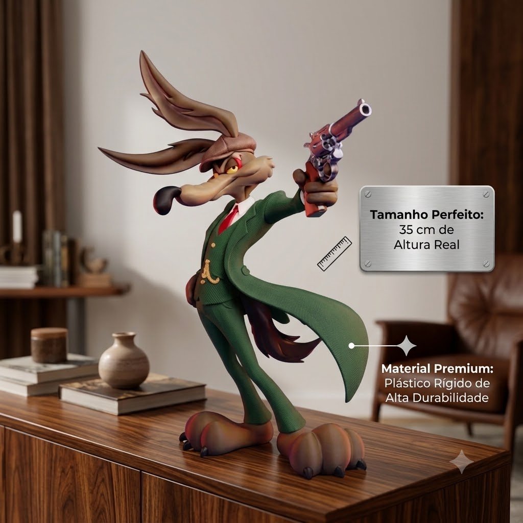 Wile-E Coyote Peaky Blinders Stl No Ams