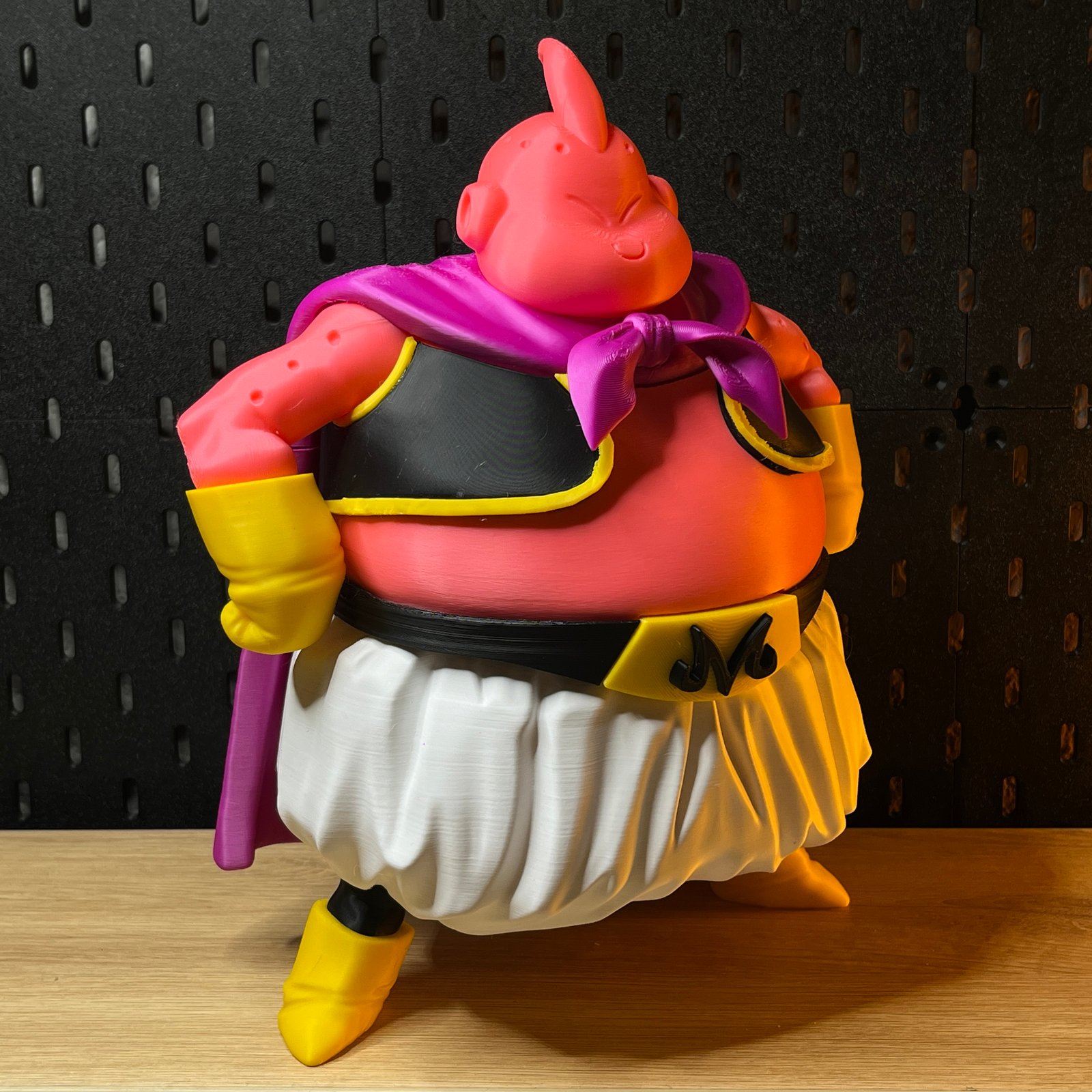 Majin Boo Gordo (Dragon Ball Z) – Modelo 3D Multi-Peças Para Impressão Fdm (Montagem Por Encaixe / Sem Pintura)