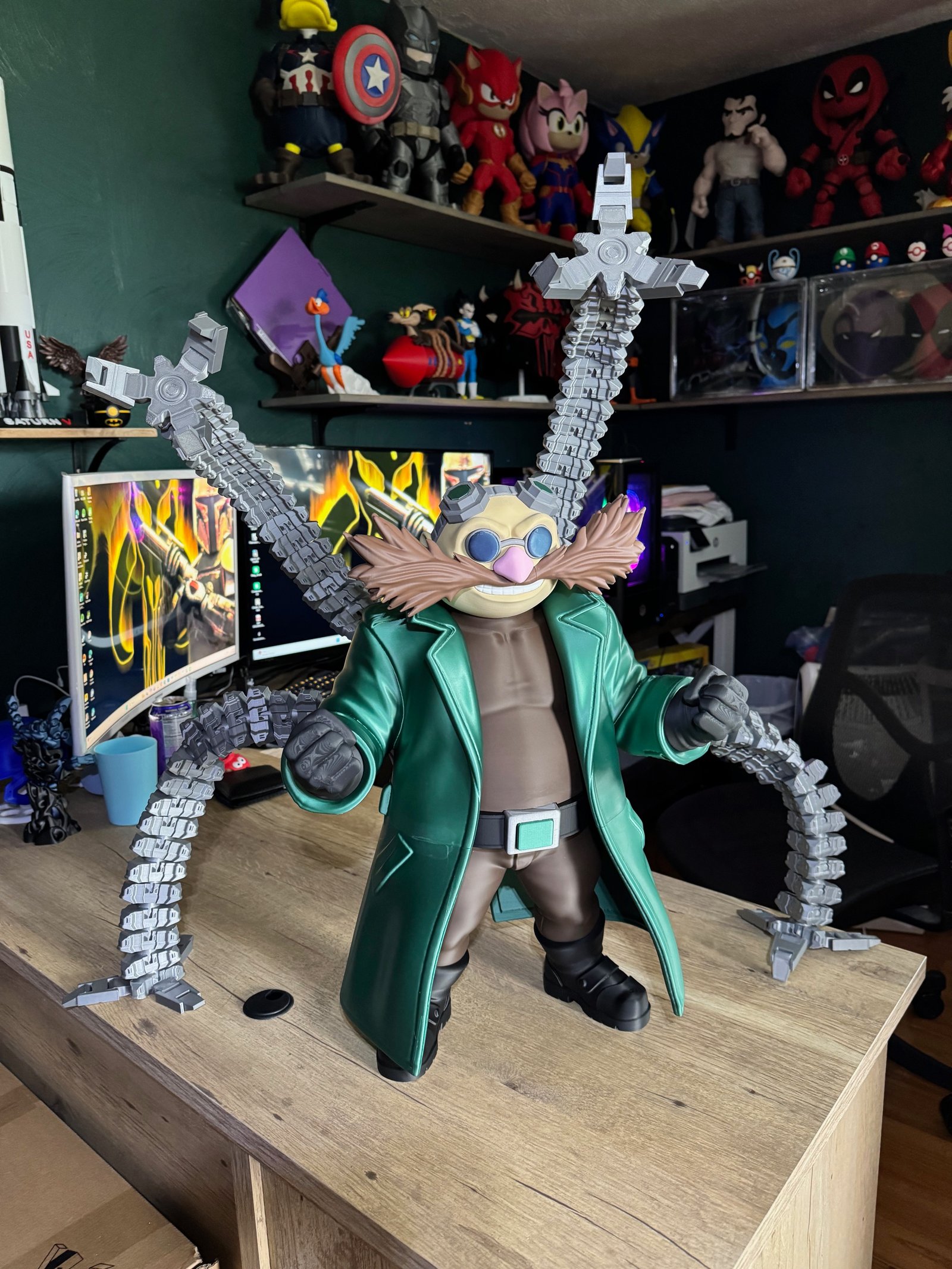 Eggman X Dr Octopus (Sem Ams-Multiparts/3Mf)