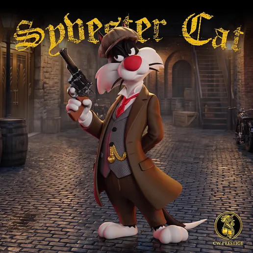Gato Sylvester (Edição Peaky Blinders)
