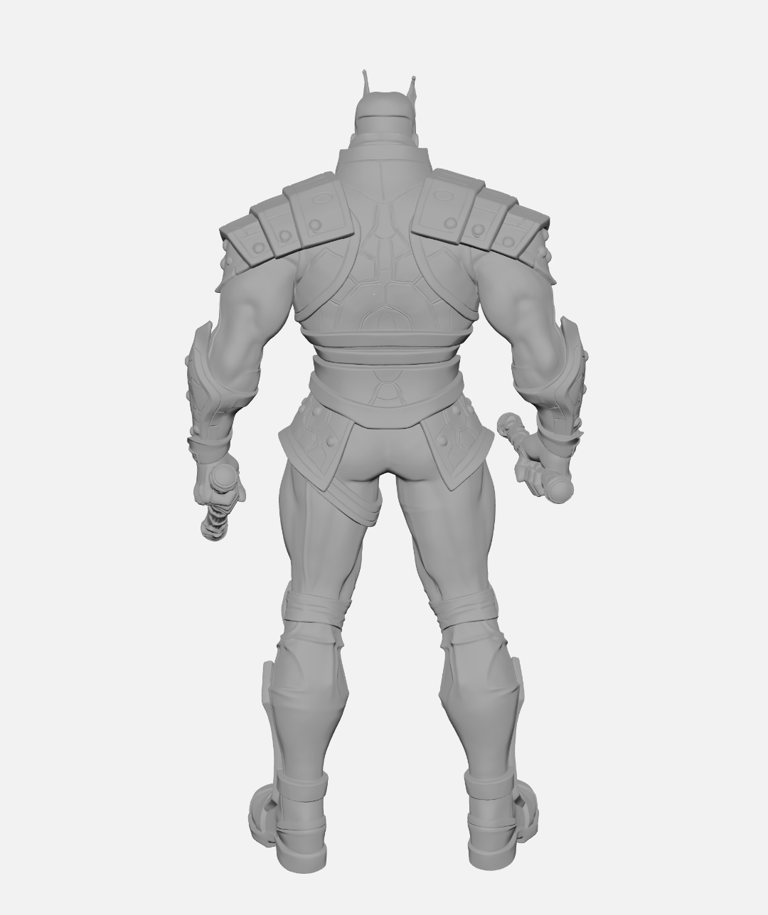 Demolidor (Daredevil) Marvel Rivals Skin Default Escultura/Action Figure 3D