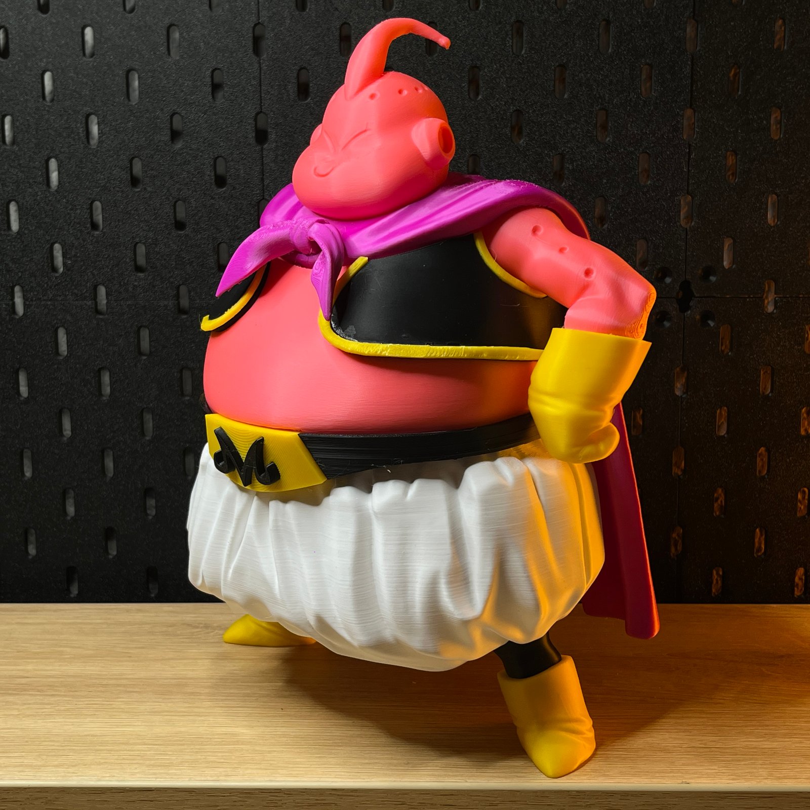 Majin Boo Gordo (Dragon Ball Z) – Modelo 3D Multi-Peças Para Impressão Fdm (Montagem Por Encaixe / Sem Pintura)