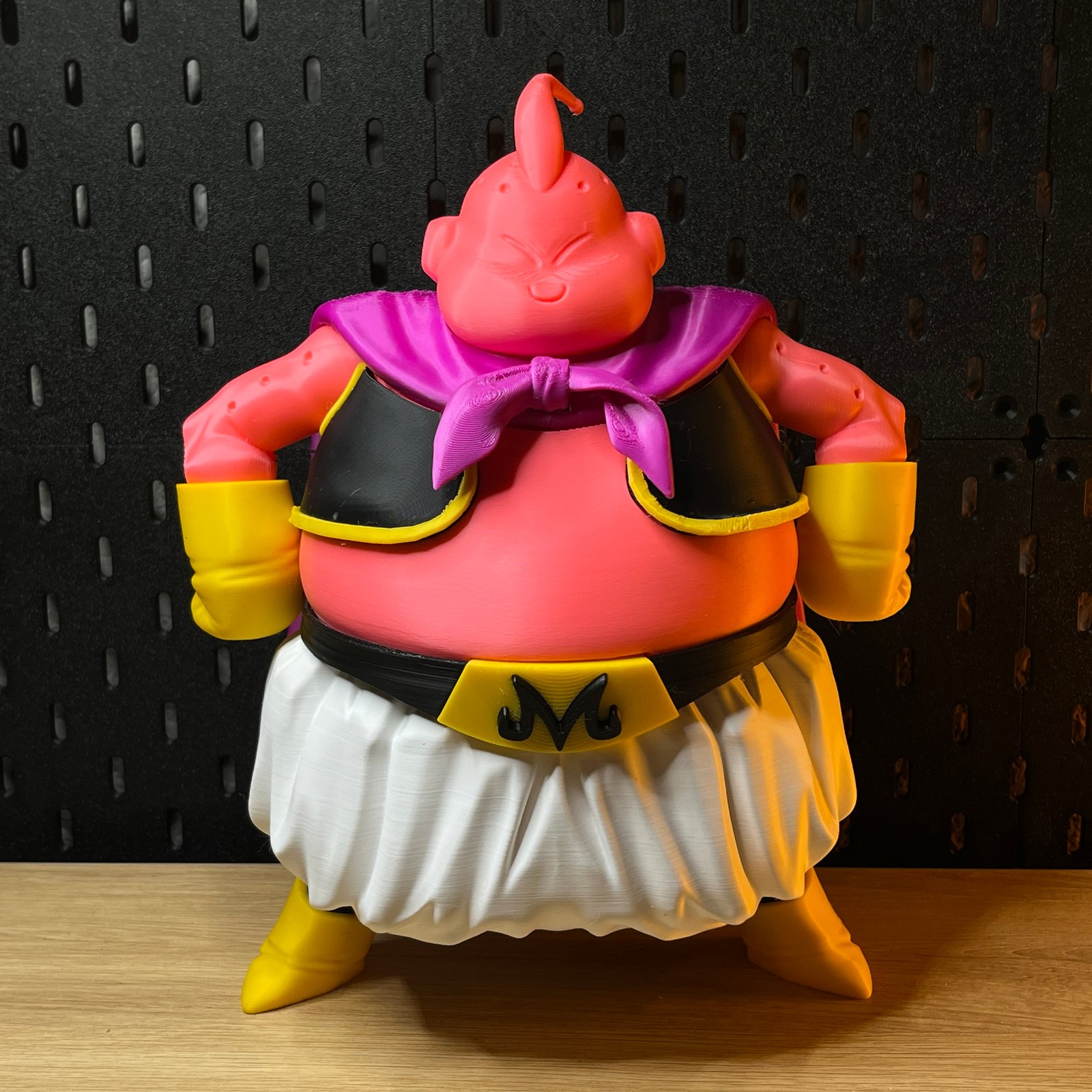 Majin Boo Gordo (Dragon Ball Z) – Modelo 3D Multi-Peças Para Impressão Fdm (Montagem Por Encaixe / Sem Pintura)
