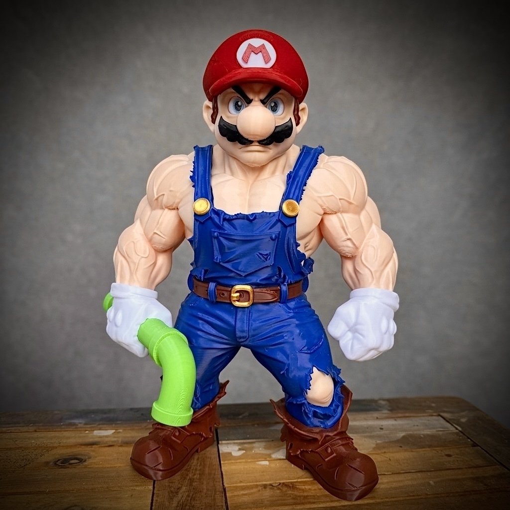 Mario Musculoso (Sem Ams-Multiparts/3Mf)
