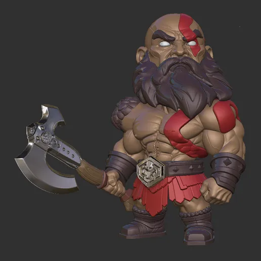 Kratos (Pose 3) - Sem Ams