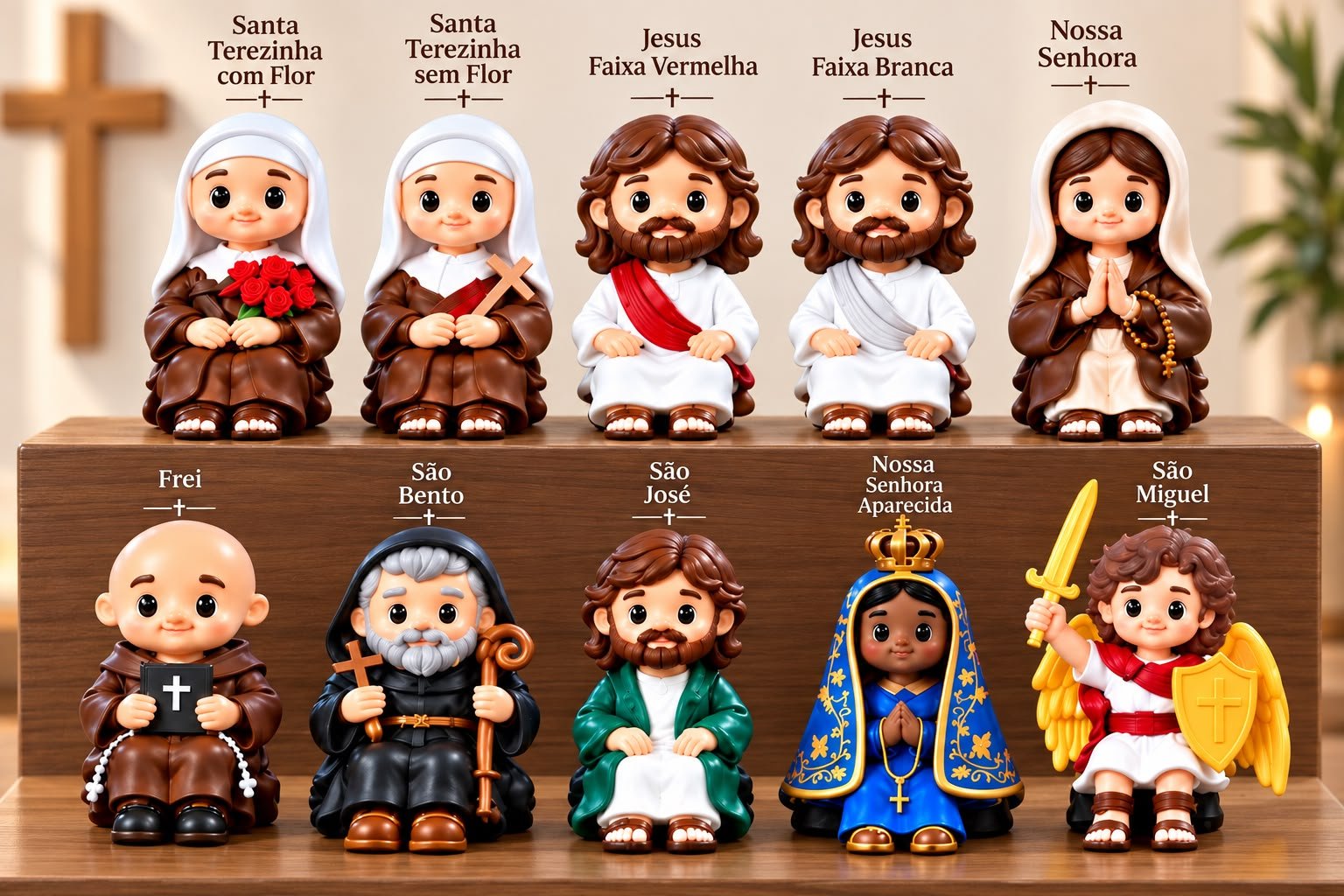 Mini Religiosos | Coleção Stl