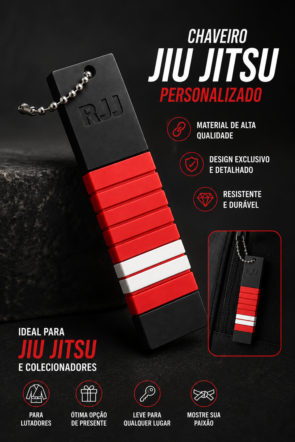 Chaveiro Bjj