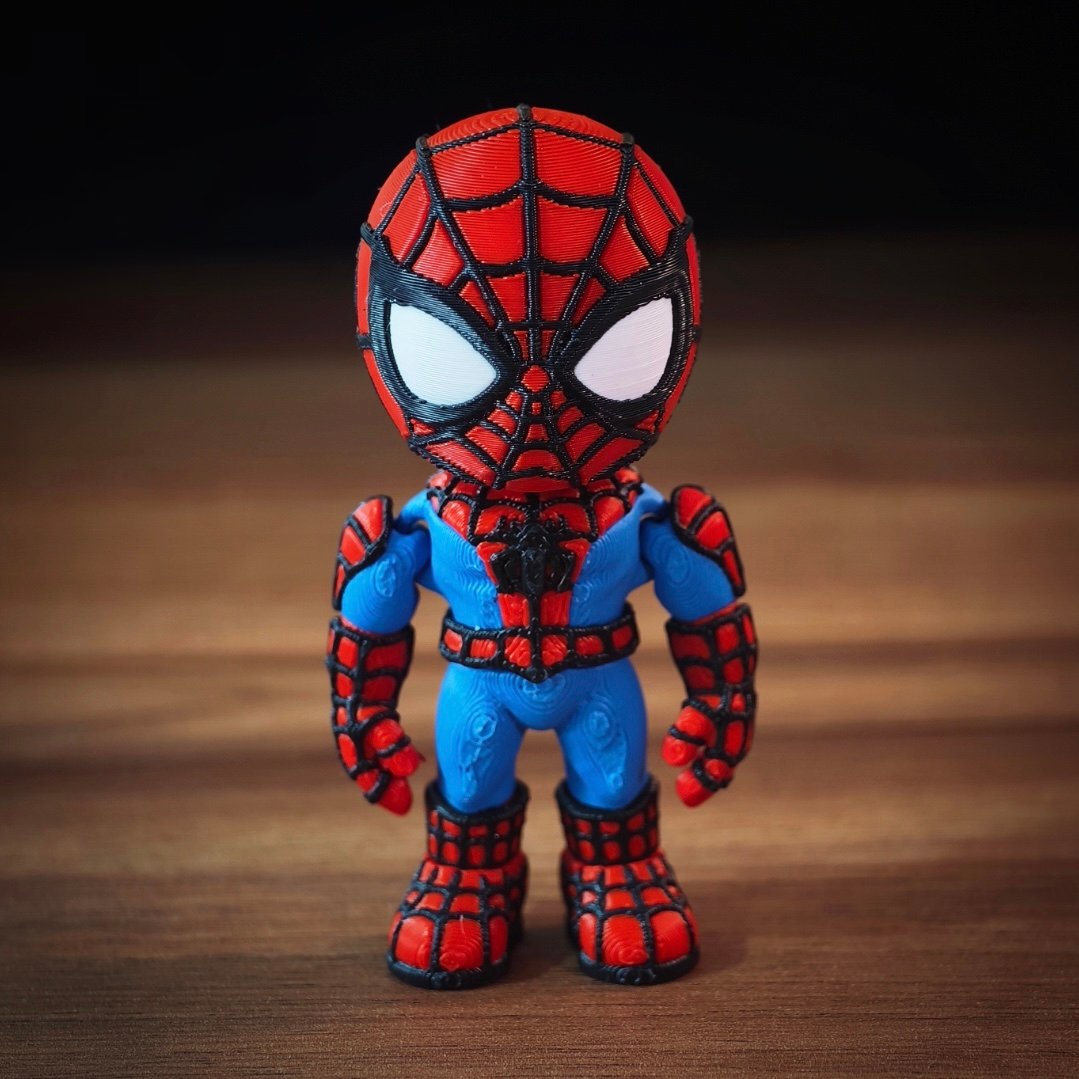Homem Aranha Articulado + Versão Chaveiro