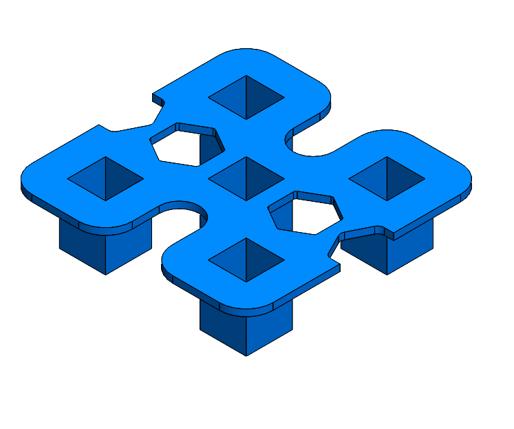 Dobradora De Forminhas Pétala (3,5Cm)