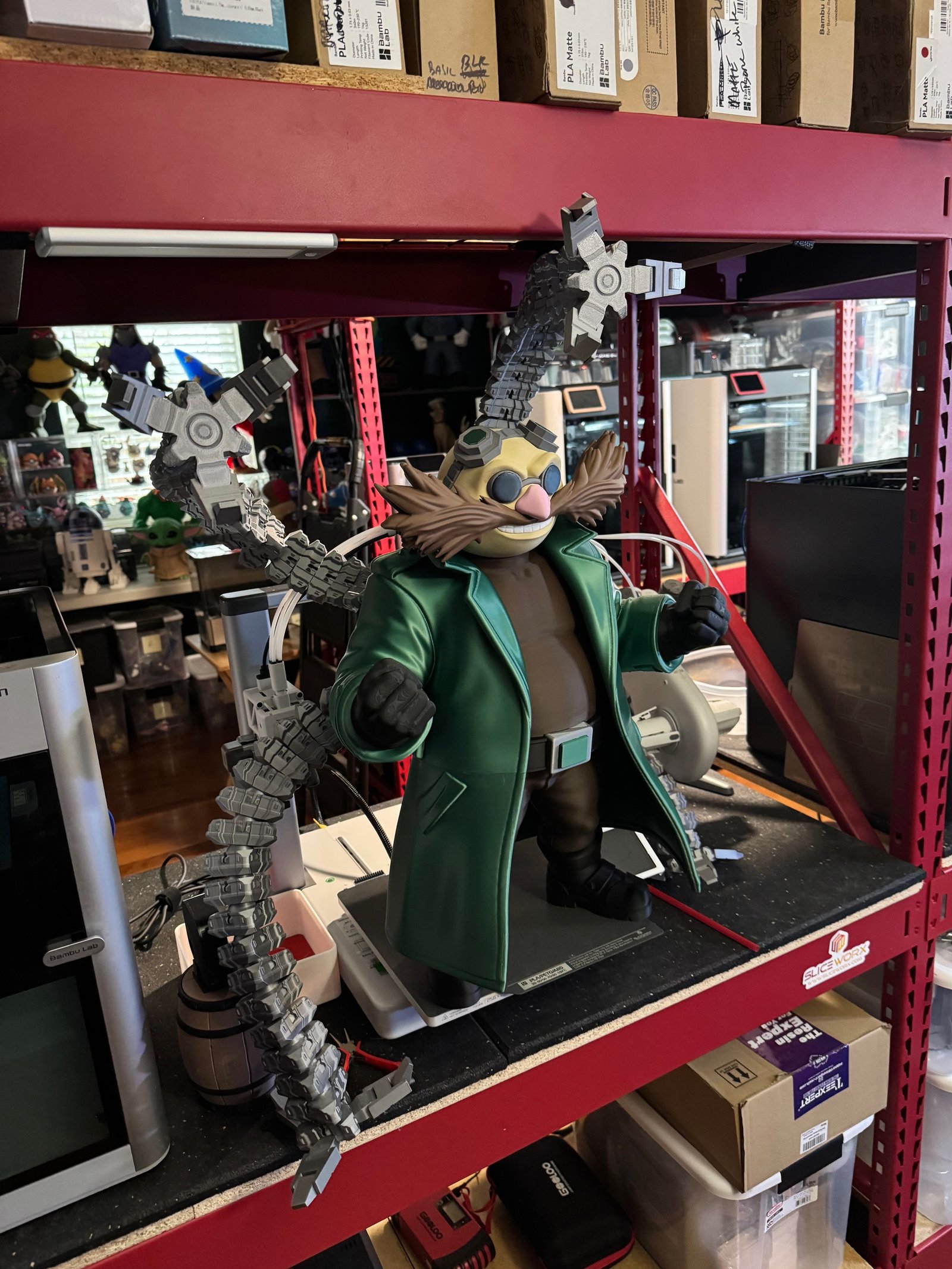Eggman X Dr Octopus (Sem Ams-Multiparts/3Mf)