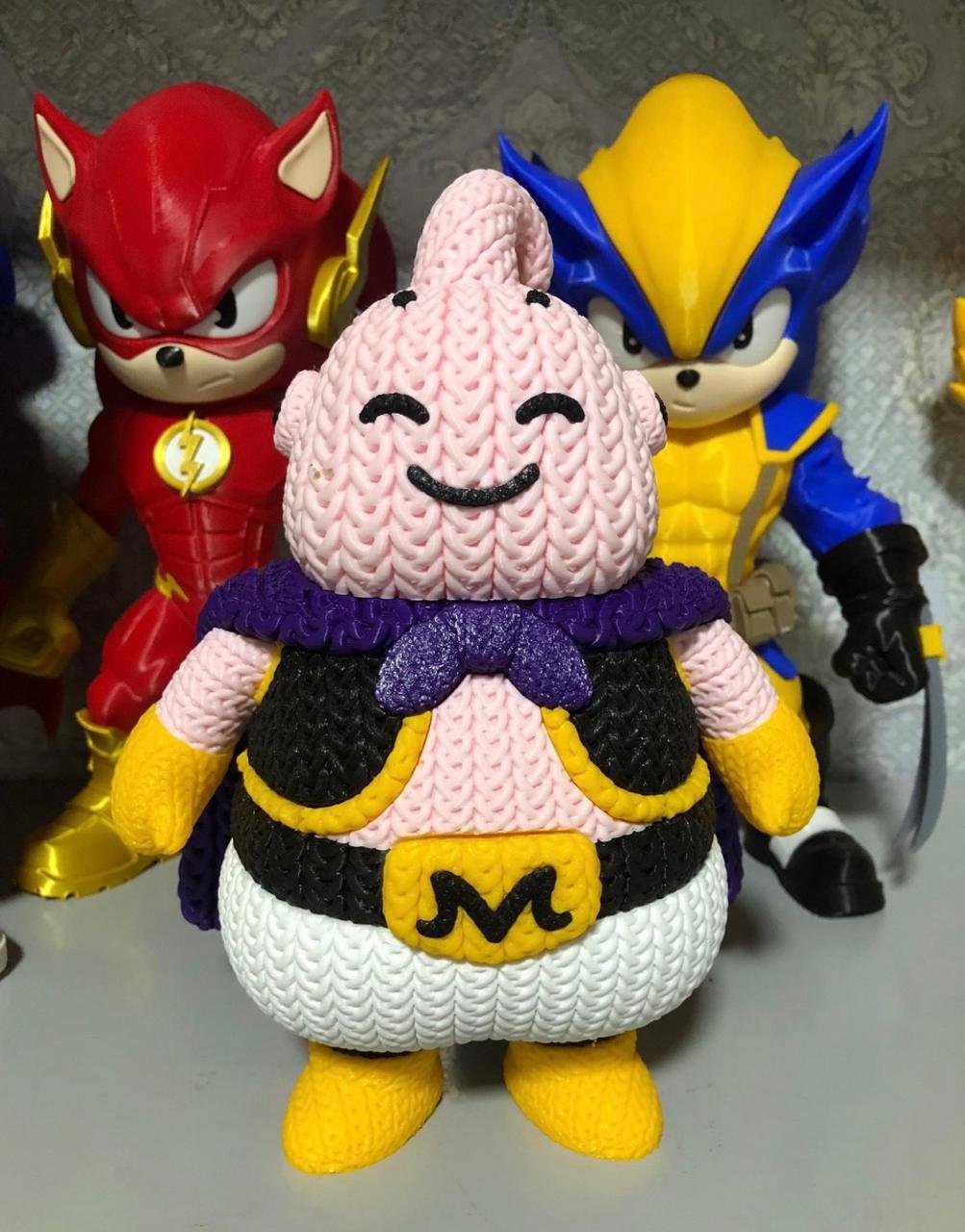 Majin Boo – Arquivo Stl Em Multipartes