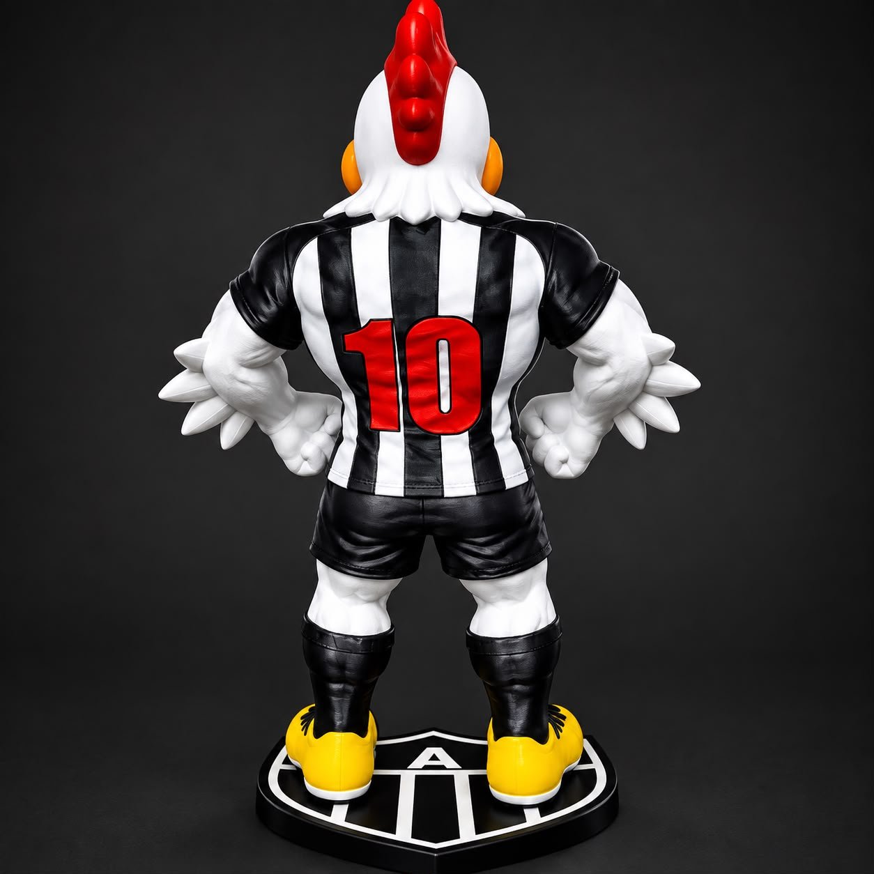 Mascote Do Galo Stl Multiparters