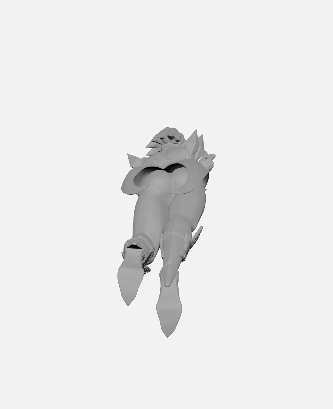 Emma Frost Marvel Rivals Skin Default Escultura/Action Figure 3D