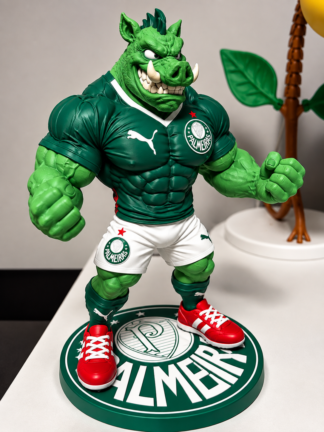 Porco Palmeiras – Stl Para Impressão 3D