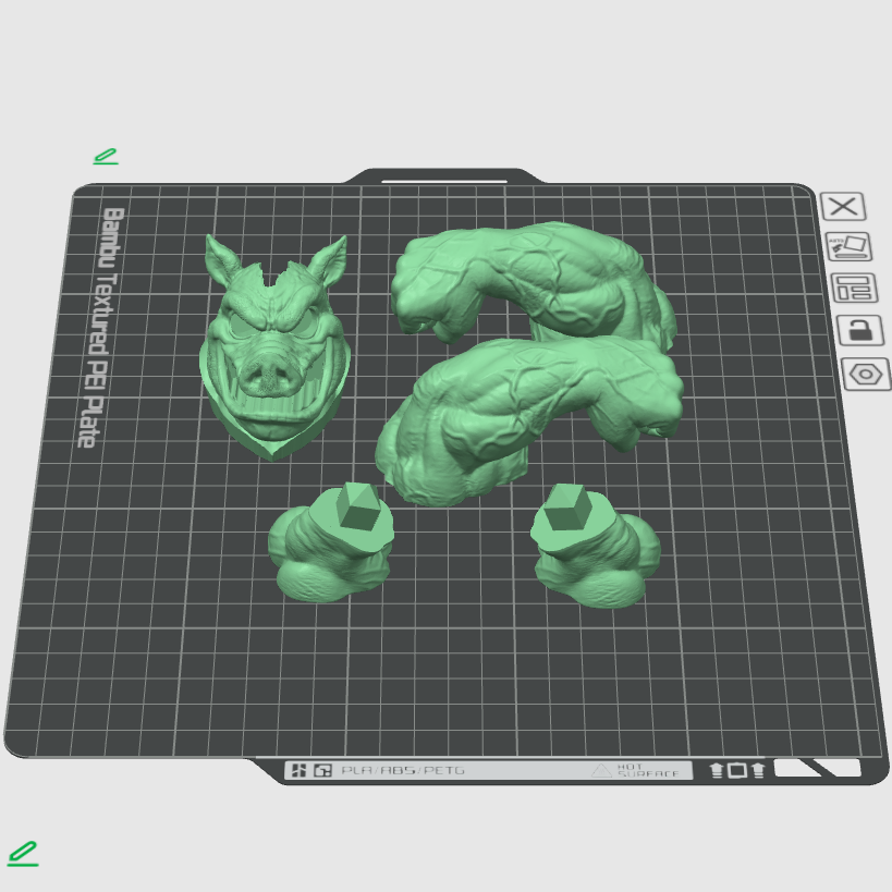Porco Palmeiras – Stl Para Impressão 3D