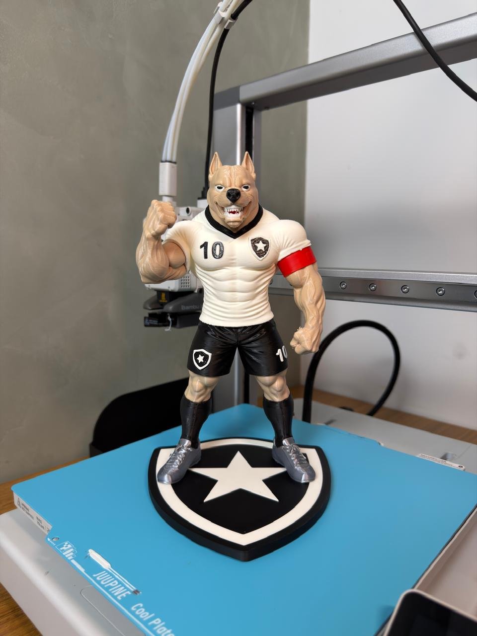 Mascote Do Botafogo Pitbull 28Cm