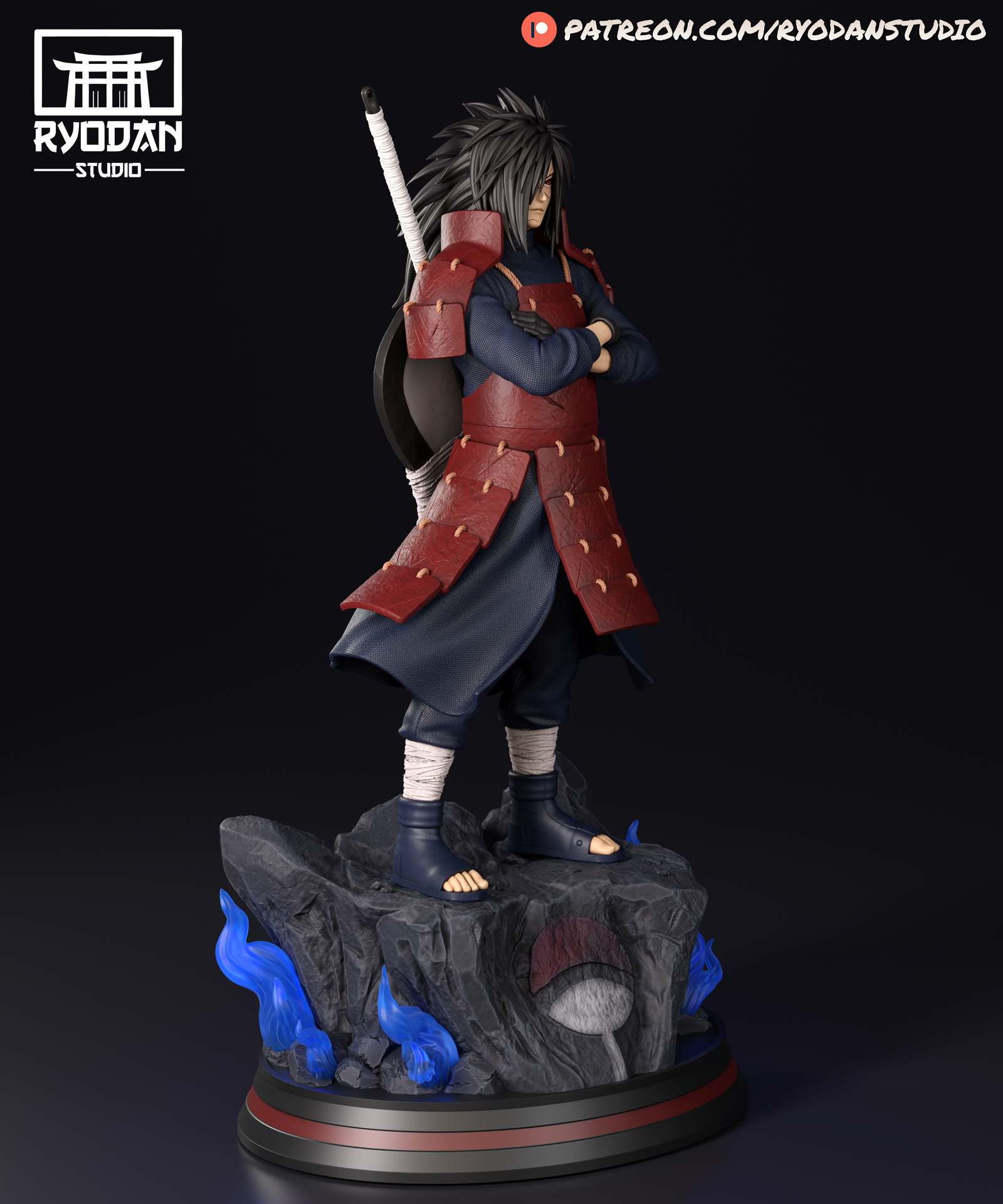 🔥 Madara Uchiha – O Fantasma Dos Uchiha 🔴⚔️