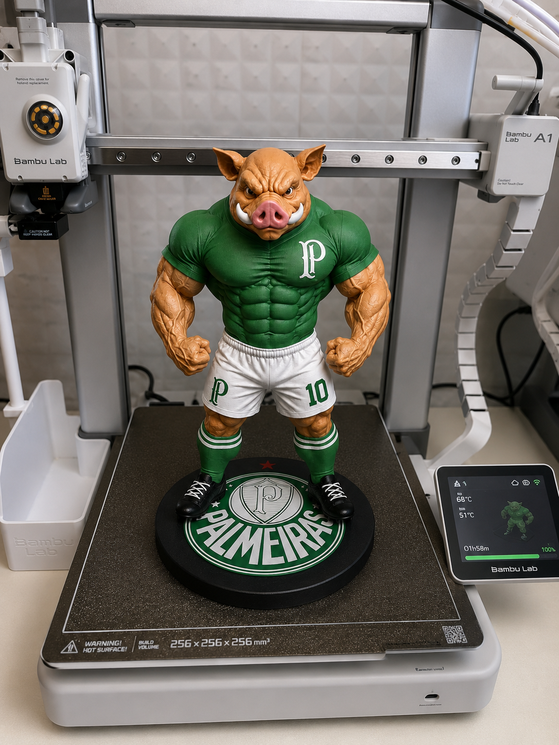 Mascote Porco 🐗💪