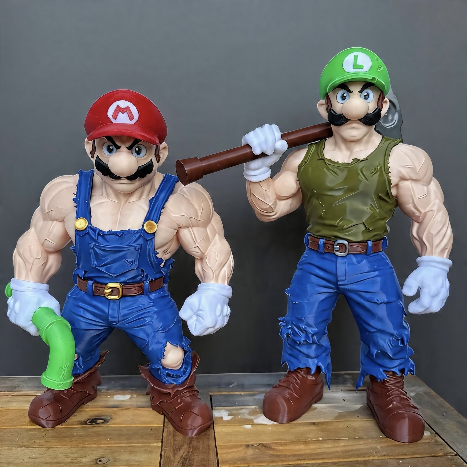 Luigi Musculoso (Sem Ams-Multiparts/3Mf)