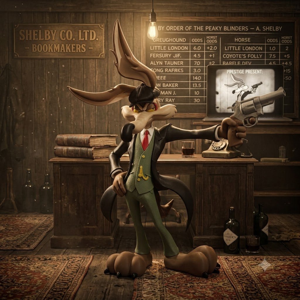 Wile-E Coyote Peaky Blinders Stl No Ams