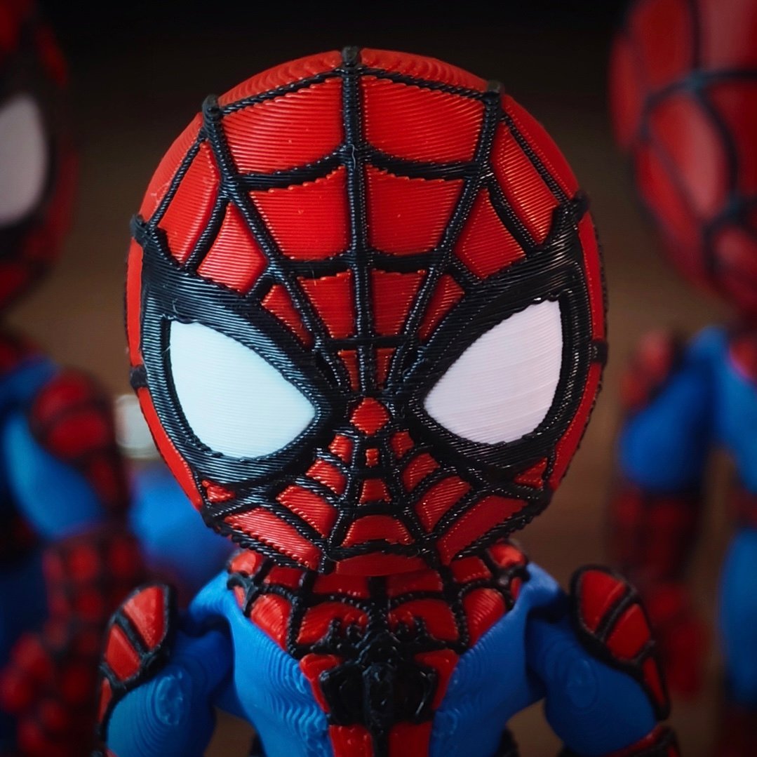 Homem Aranha Articulado + Versão Chaveiro