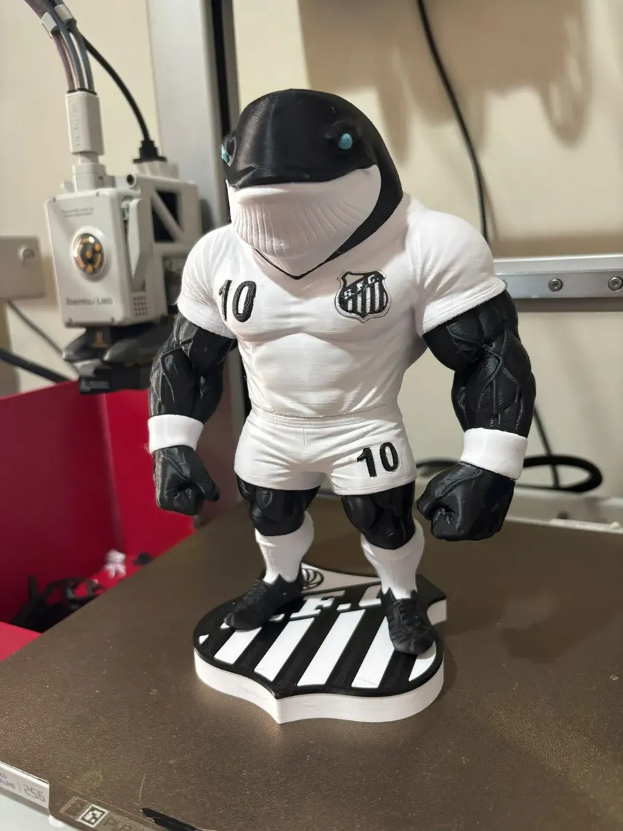 Baleião Santista | Mascote Do Santos Fc