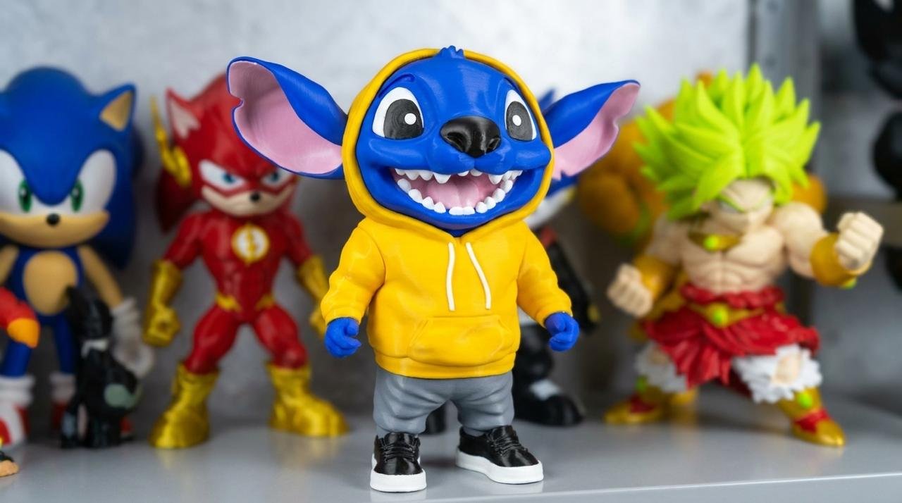 Stitch Urbano – Arquivo Stl Para Impressão 3D