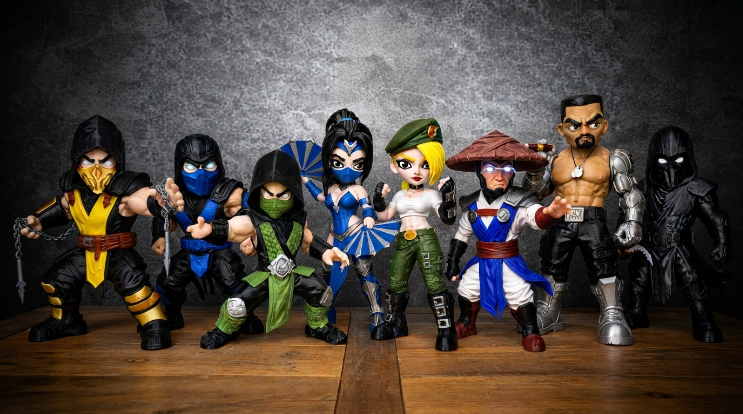 Coleção – 10 Personagens | Stl Para Impressão 3D/  Mortal Kombat