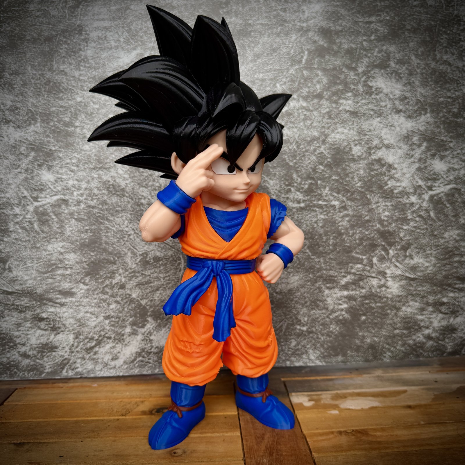 Goku (Sem Ams - Multipartes/3Mf) - Dragon Ball
