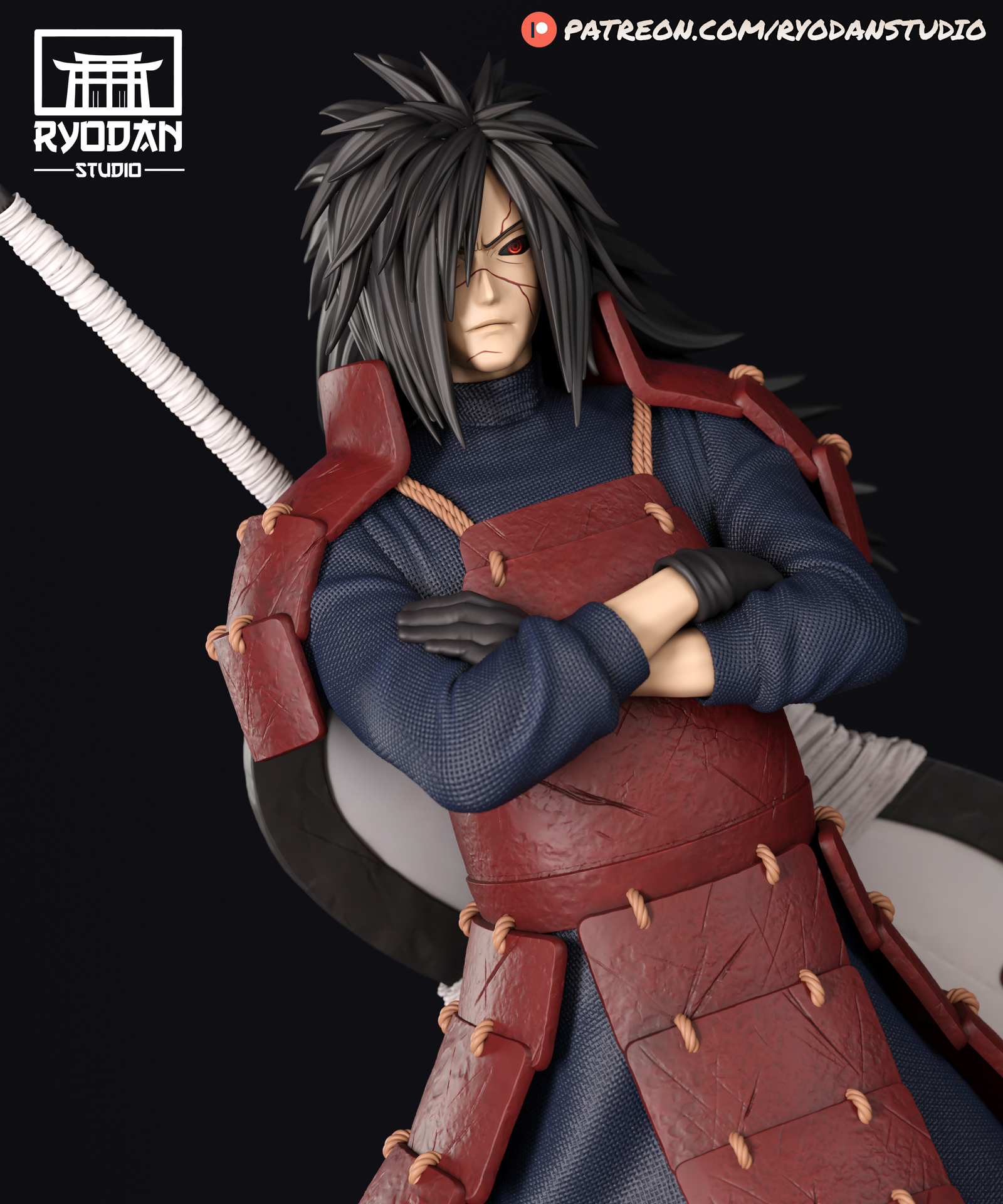 🔥 Madara Uchiha – O Fantasma Dos Uchiha 🔴⚔️