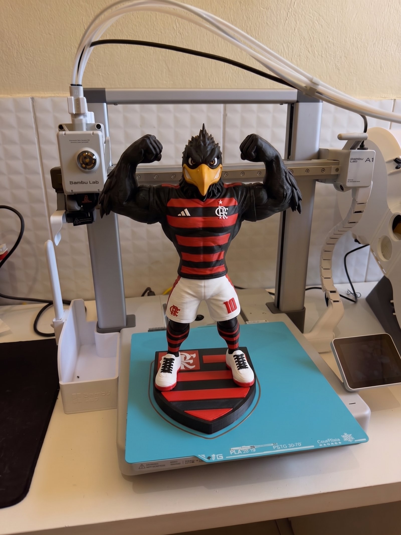 Mascote Urubu 🦅🔴⚫