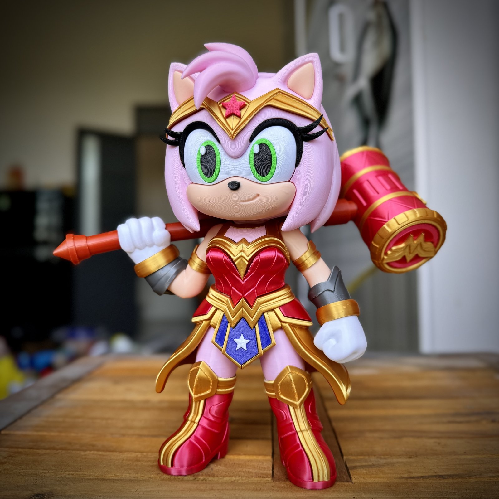 Mulher-Maravilha E Amy (Sem Partes Múltiplas/3Mf) Mulher-Maravilha X Amy Rose
