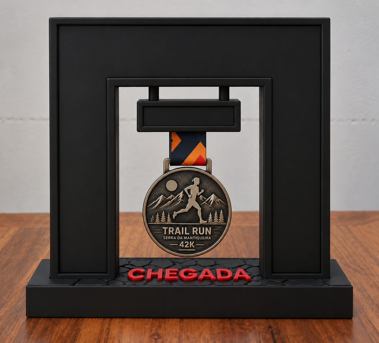 Porta Medalhas - Mini Pórtico / Mini Linha De Chegada
