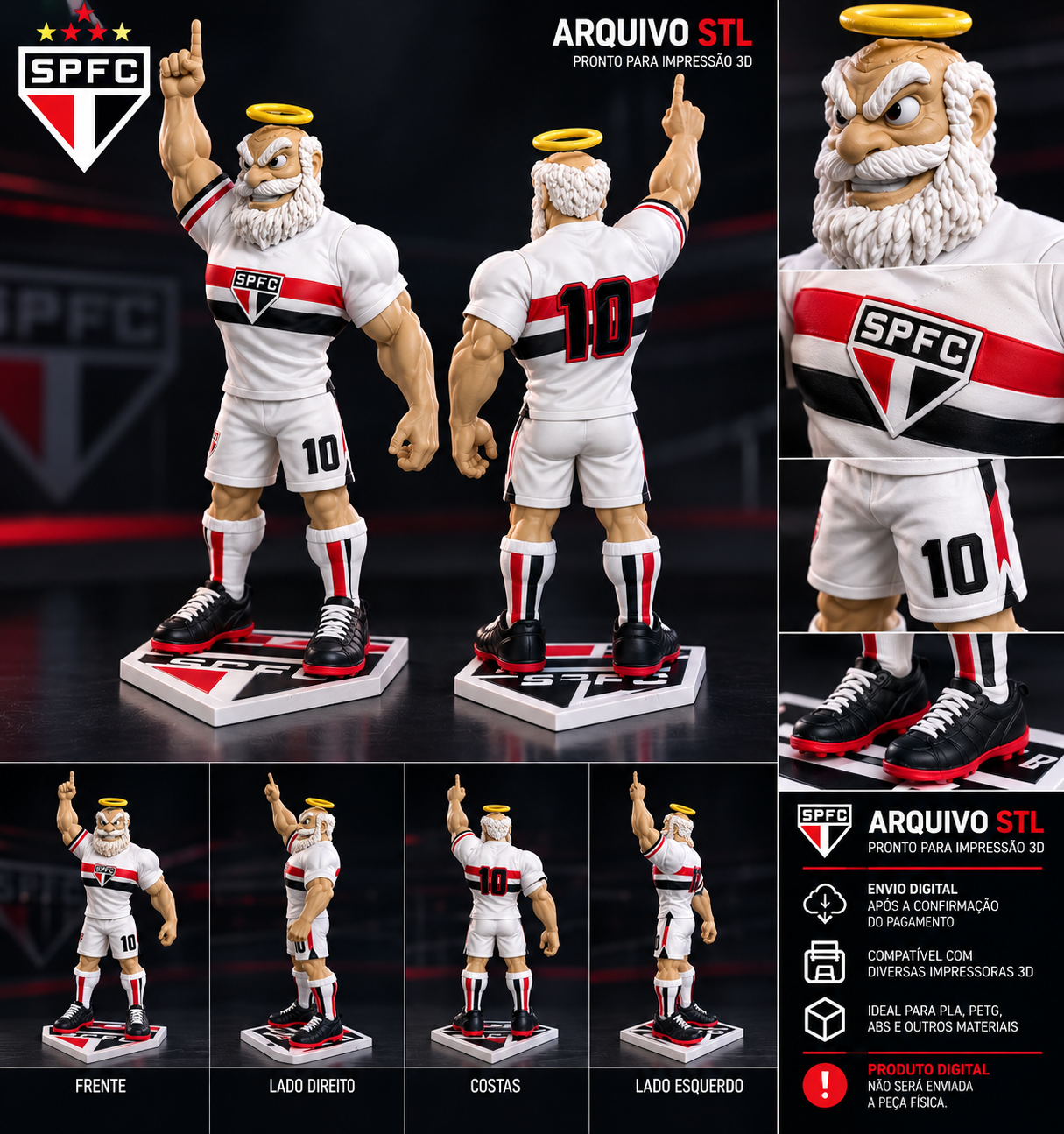 Mascote Sao Paulo