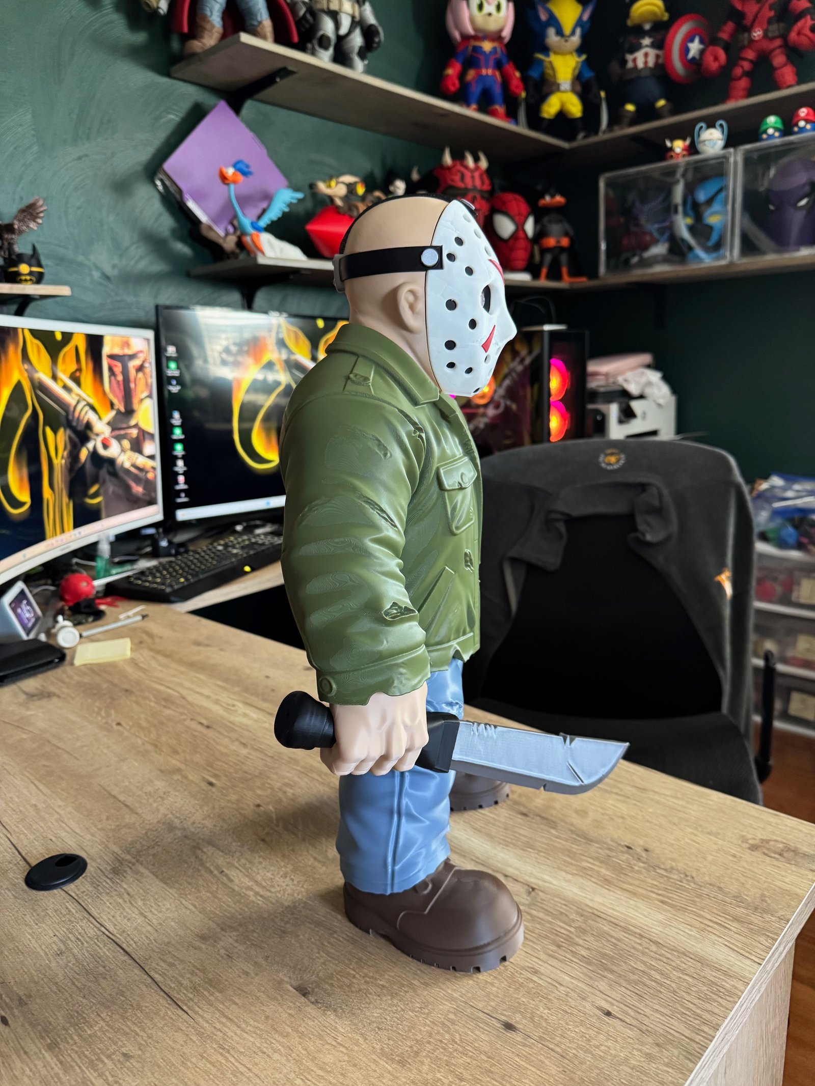 Jason Voorhees (Sem Ams-Multiparts/3Mf)