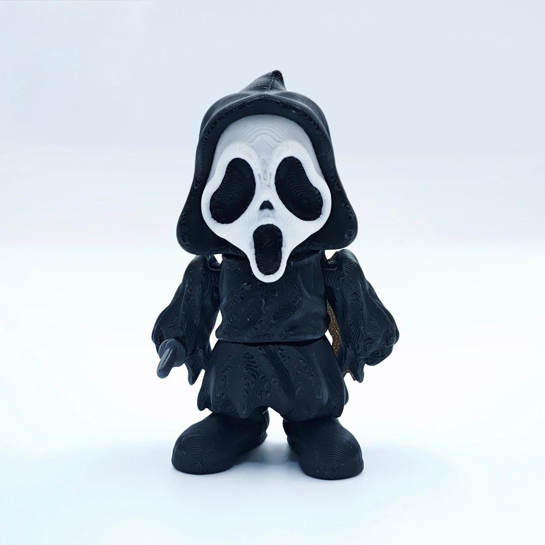 Ghostface Pânico Articulado + Versão Chaveiro