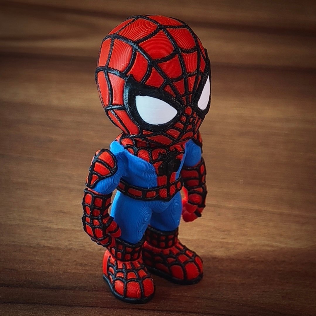 Homem Aranha Articulado + Versão Chaveiro