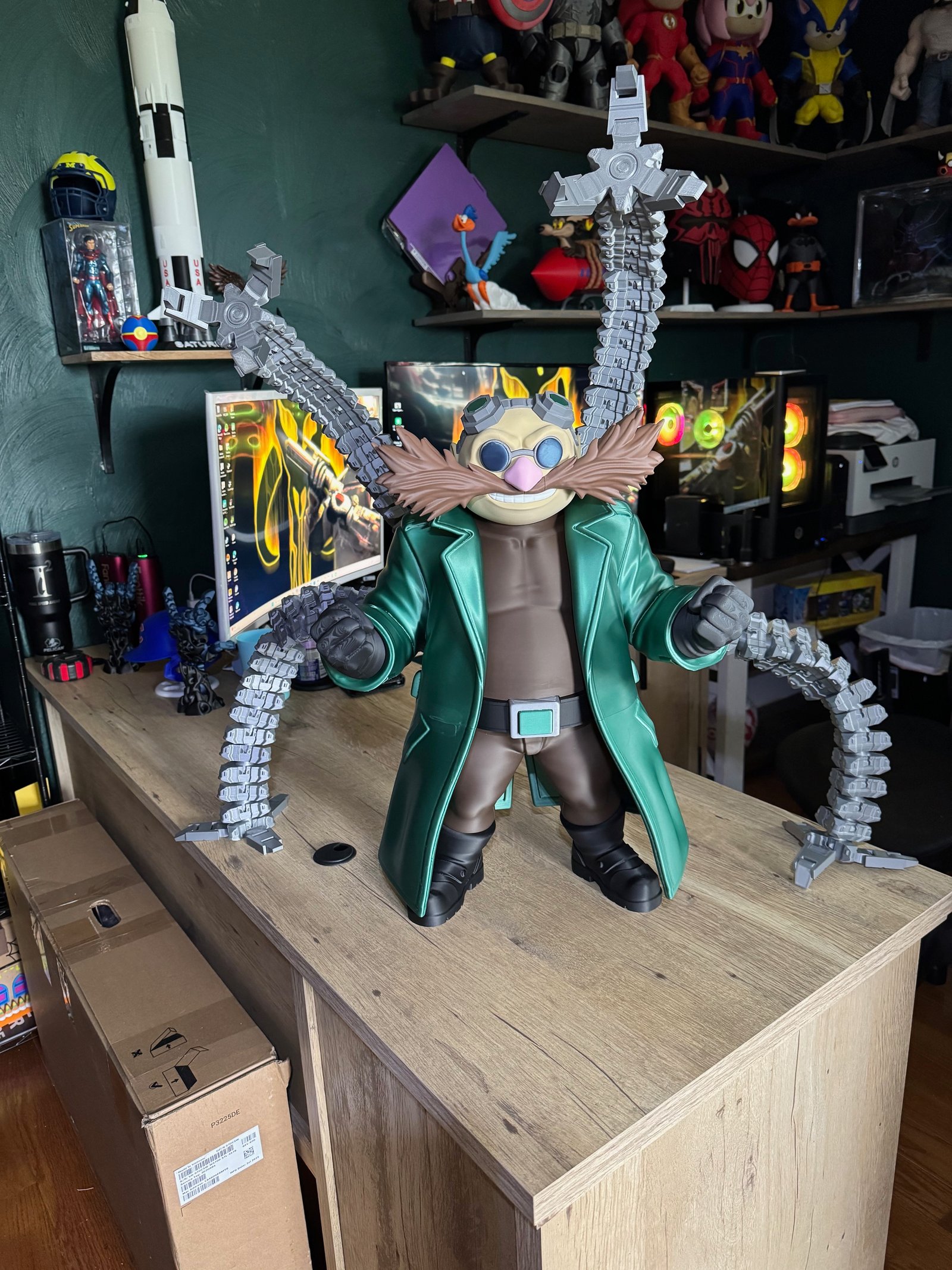 Eggman X Dr Octopus (Sem Ams-Multiparts/3Mf)