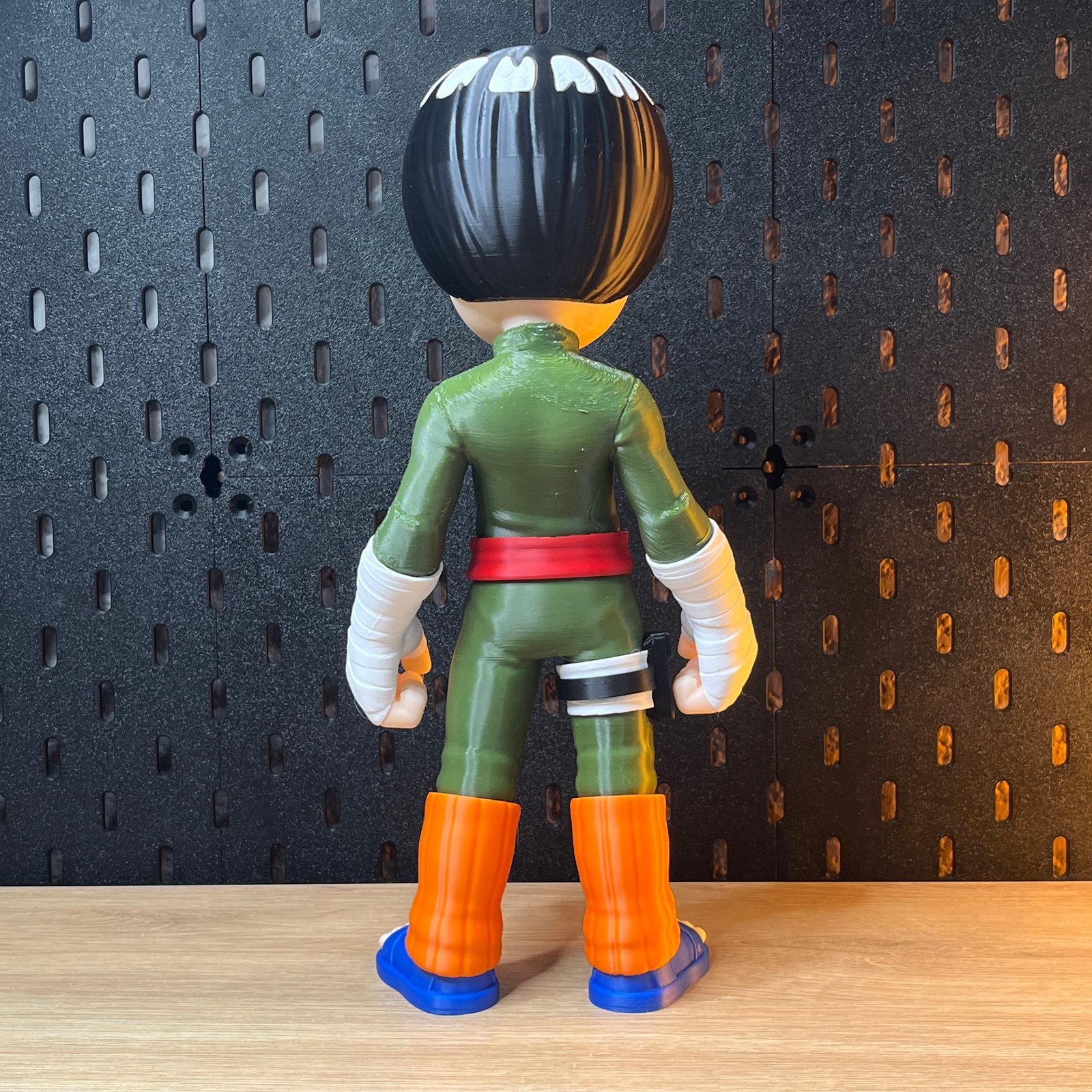 Rock Lee (Naruto) – Modelo 3D Multi-Peças Para Impressão Fdm (Montagem Por Encaixe / Sem Pintura)