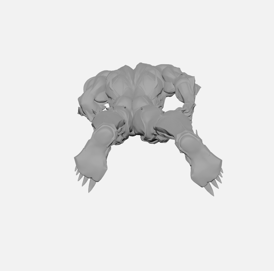 Pantera Negra (Black Panther) Marvel Rivals Skin Default Escultura/Action Figure 3D