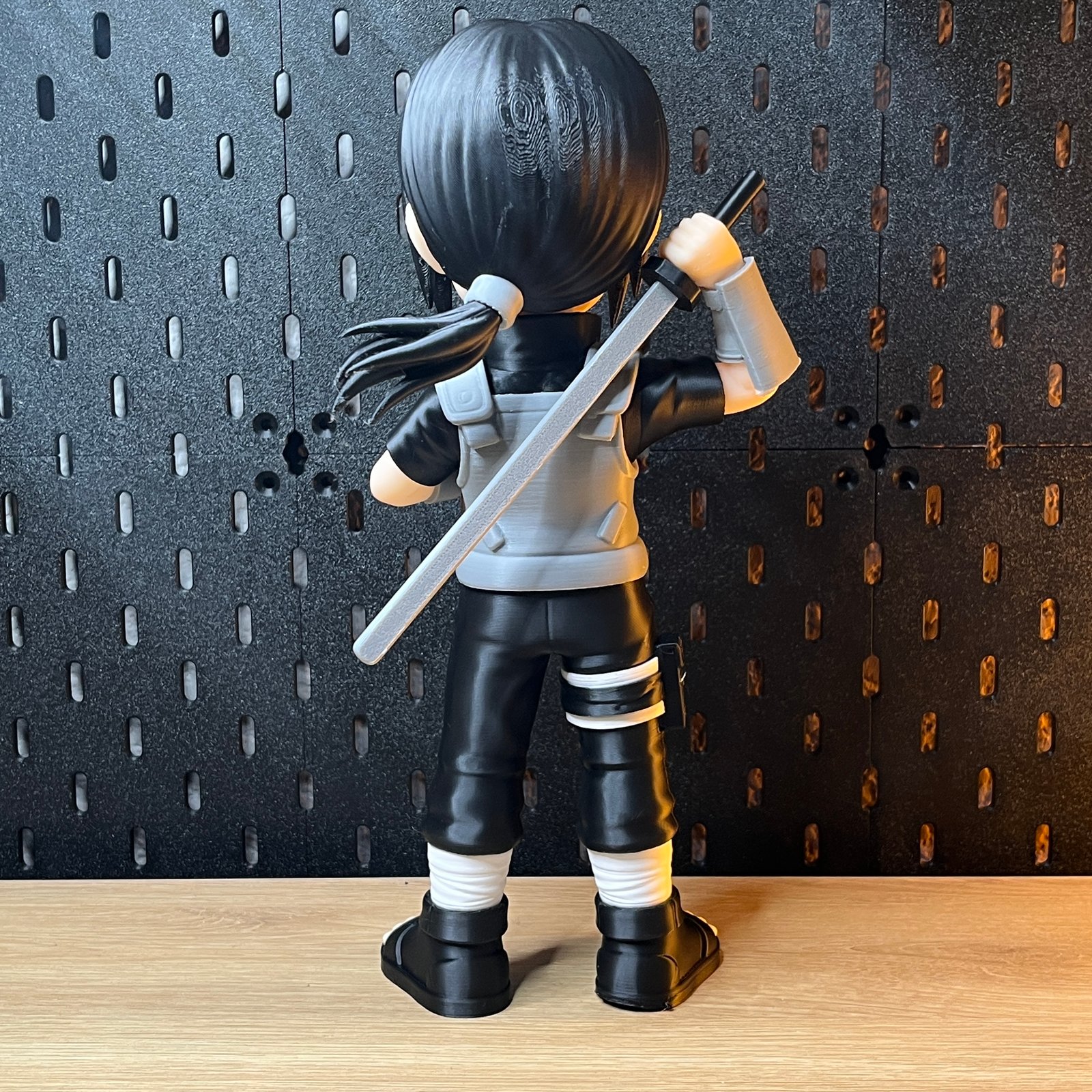 Itachi Uchiha Anbu (Naruto) – Modelo 3D Multi-Peças Para Impressão Fdm (Montagem Por Encaixe / Sem Pintura)