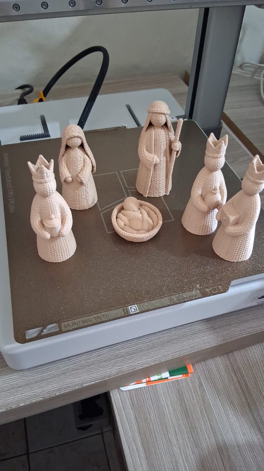 Presépio De Natal Em Crochê