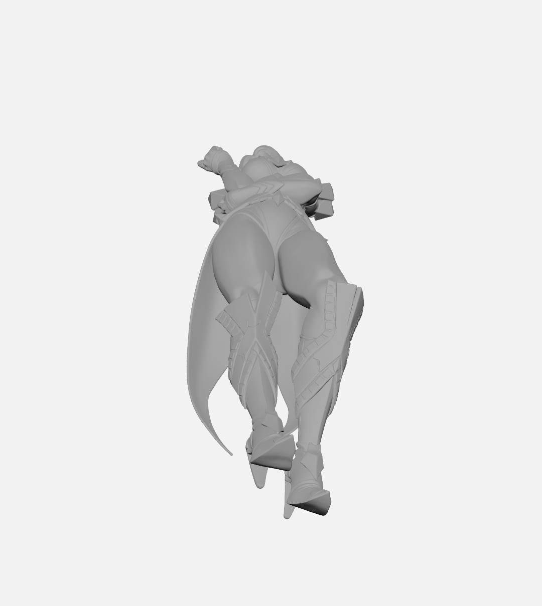 Emma Frost Marvel Rivals Skin Default Escultura/Action Figure 3D