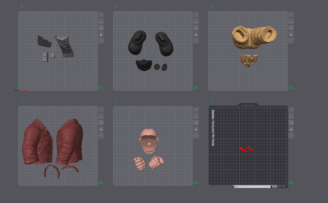 Jason Voorhees (Sem Ams-Multiparts/3Mf)