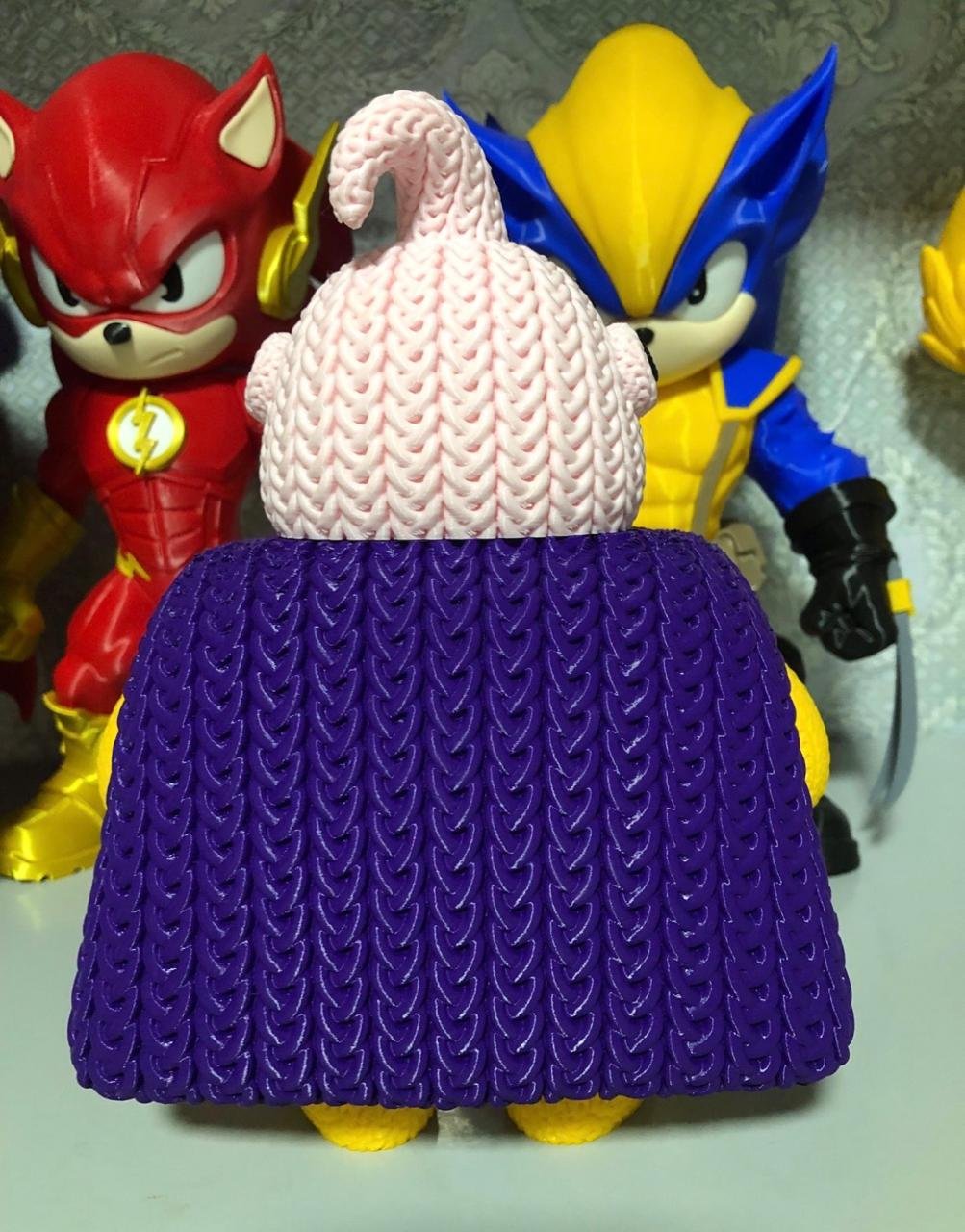Majin Boo – Arquivo Stl Em Multipartes