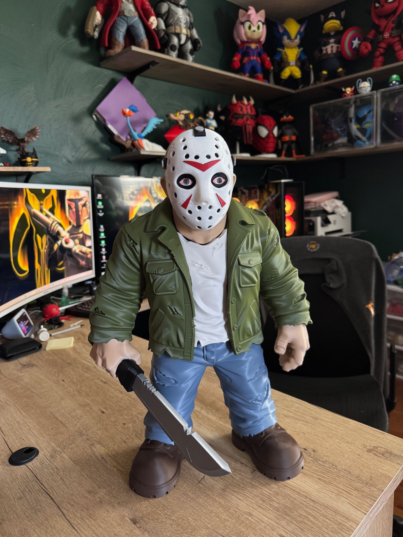 Jason Voorhees (Sem Ams-Multiparts/3Mf)