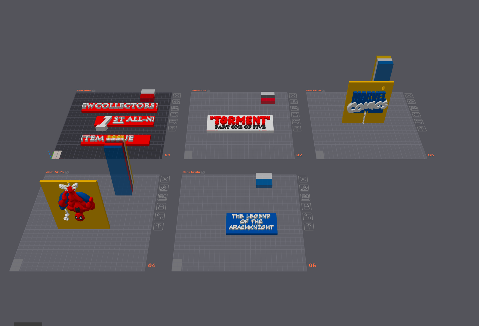 Poster 3D Homen Aranha 1,5Mt