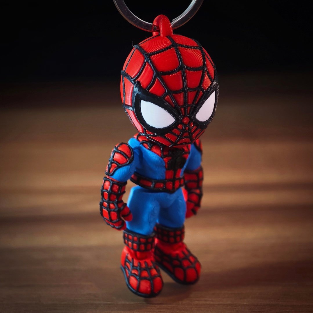 Homem Aranha Articulado + Versão Chaveiro