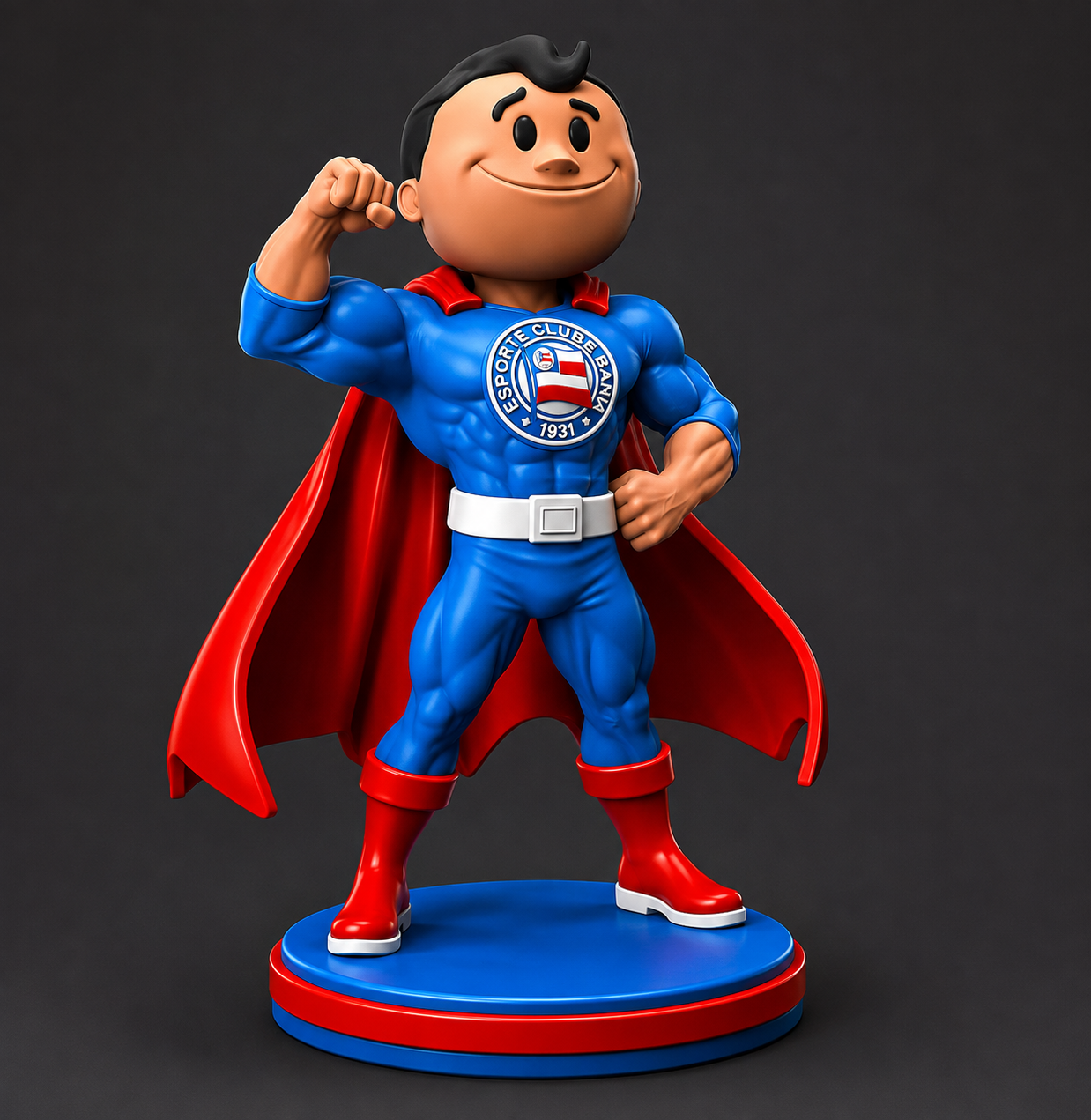 Mascote Do Bahia (Multipartes Stl)